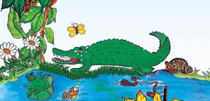 Sniffles the Crocodile and Punch the Butterfly